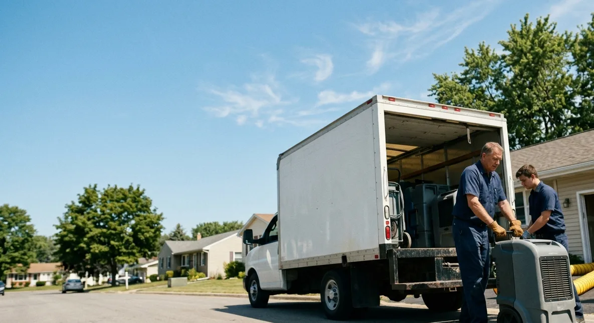 Water Damage Cleanup in Winona Lake, IN near me